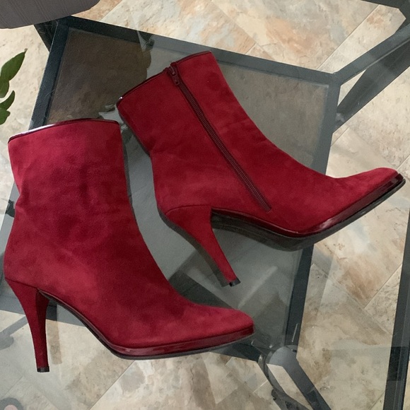 STUART WEITZMAN Mikki Hair Calf Bootie - Picture 4 of 12